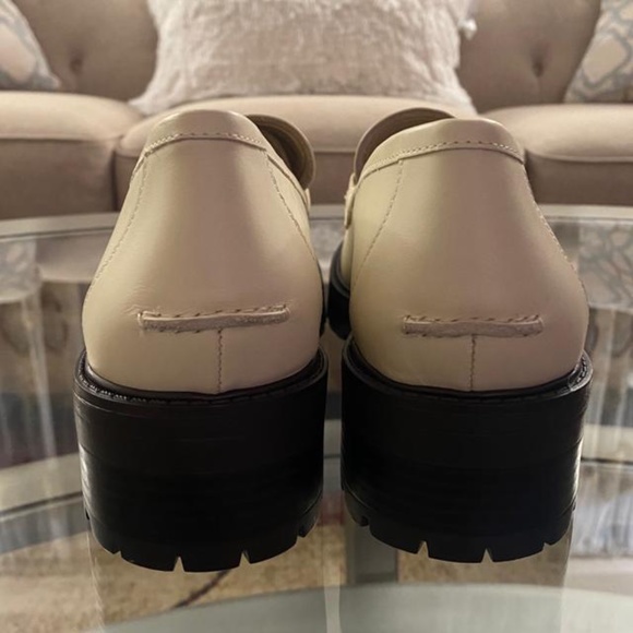 NWOB SAM EDELMAN Women's Taelor Chained Lug-Sole Loafers - Size 10.5 - Picture 9 of 10